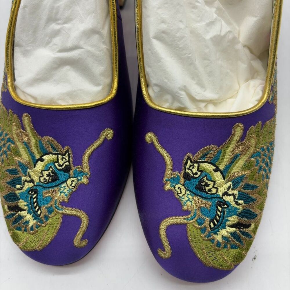 Gucci Spike Embellished Mary Jane Pumps - Picture 3 of 9